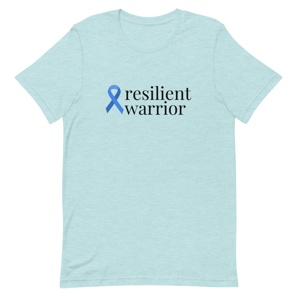 Colon Cancer resilient warrior Ribbon T-Shirt
