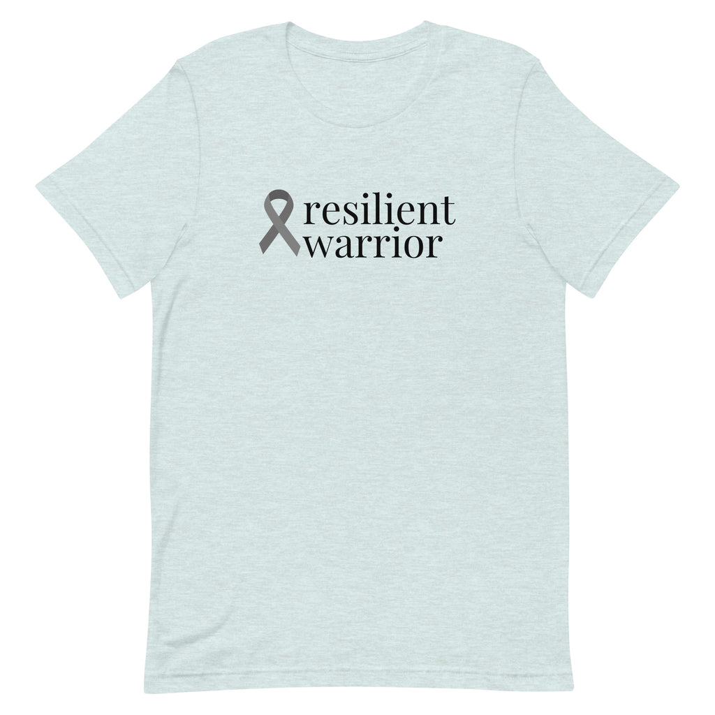Brain Cancer resilient warrior T-Shirt (Several Colors Available)