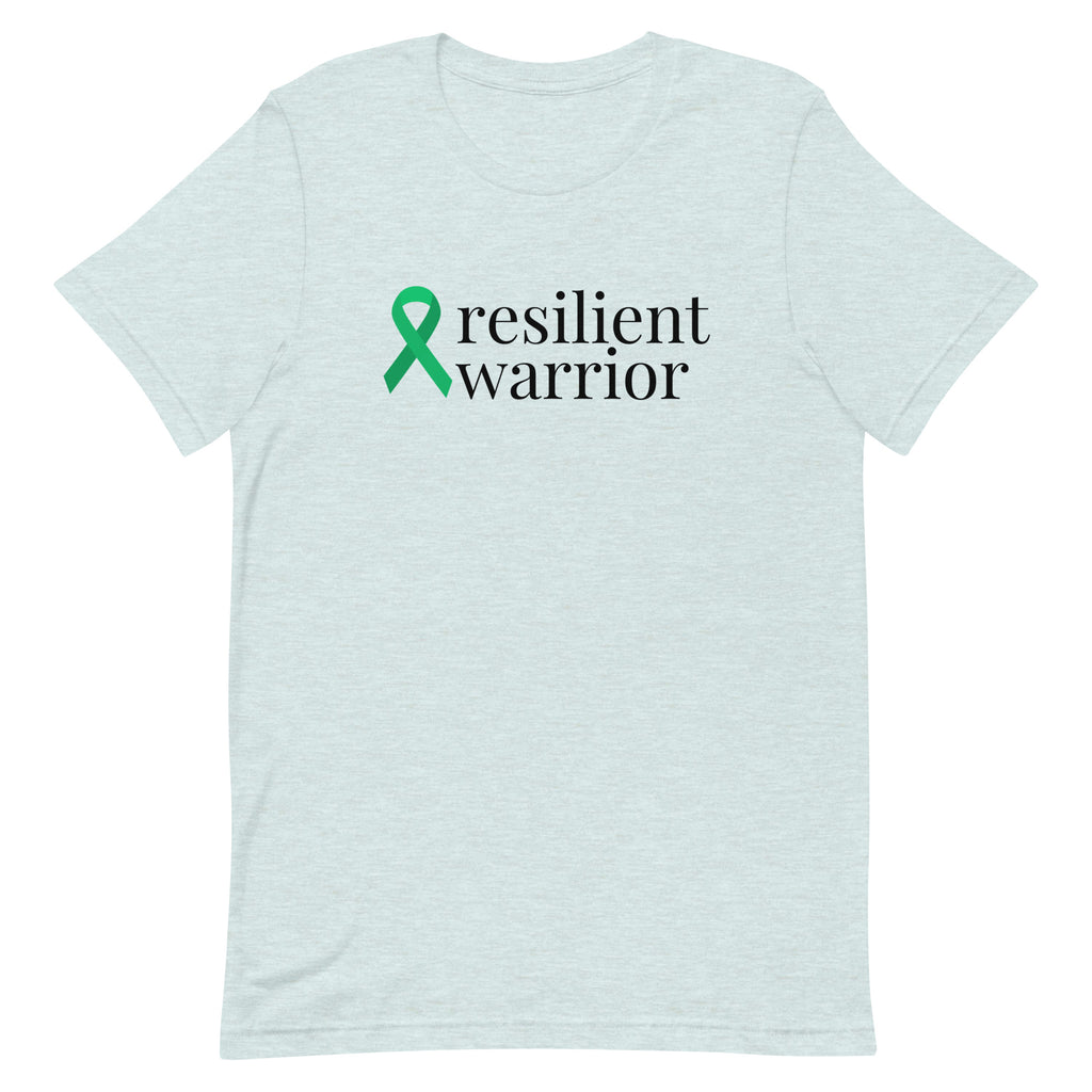 Bile Duct Cancer / Gallbladder Cancer resilient warrior Ribbon T-Shirt - Several Colors Available