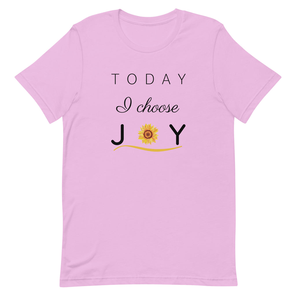 "Today I Choose Joy" T-Shirt - Light Colors