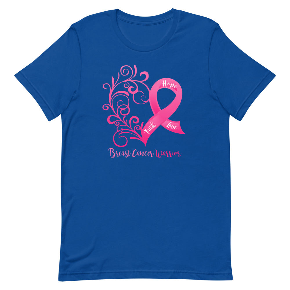 Breast Cancer "Warrior" T-Shirt - Several Colors Available