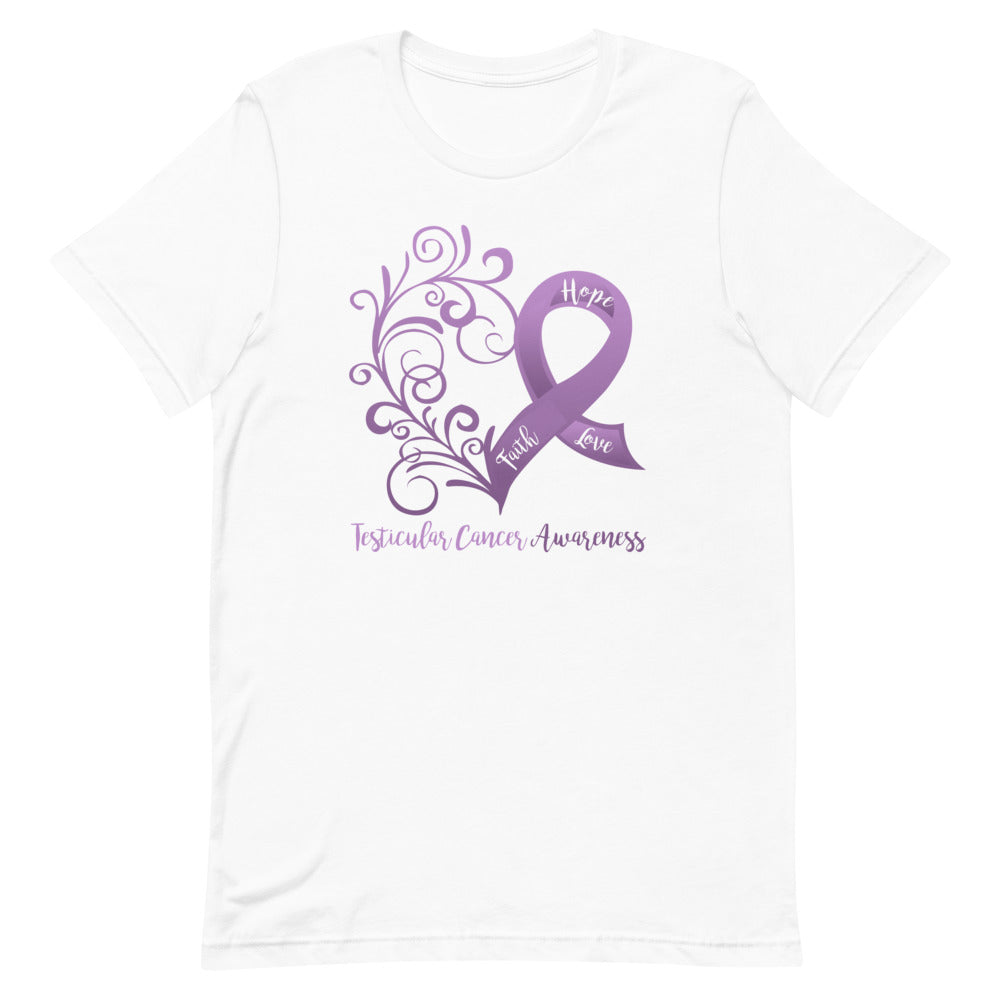 Testicular Cancer Awareness T-Shirt (Several Colors Available)