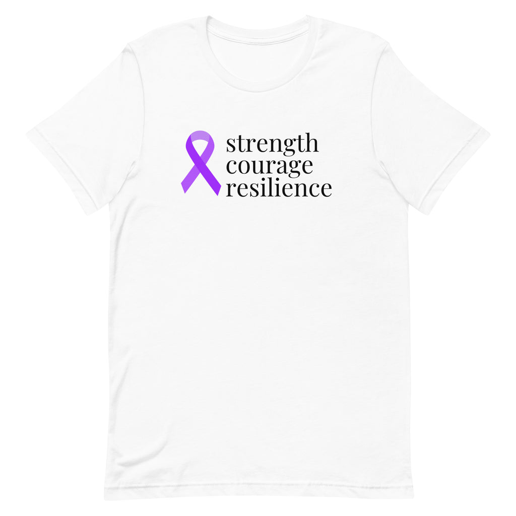 Hodgkins Lymphoma strength courage resilience T-Shirt