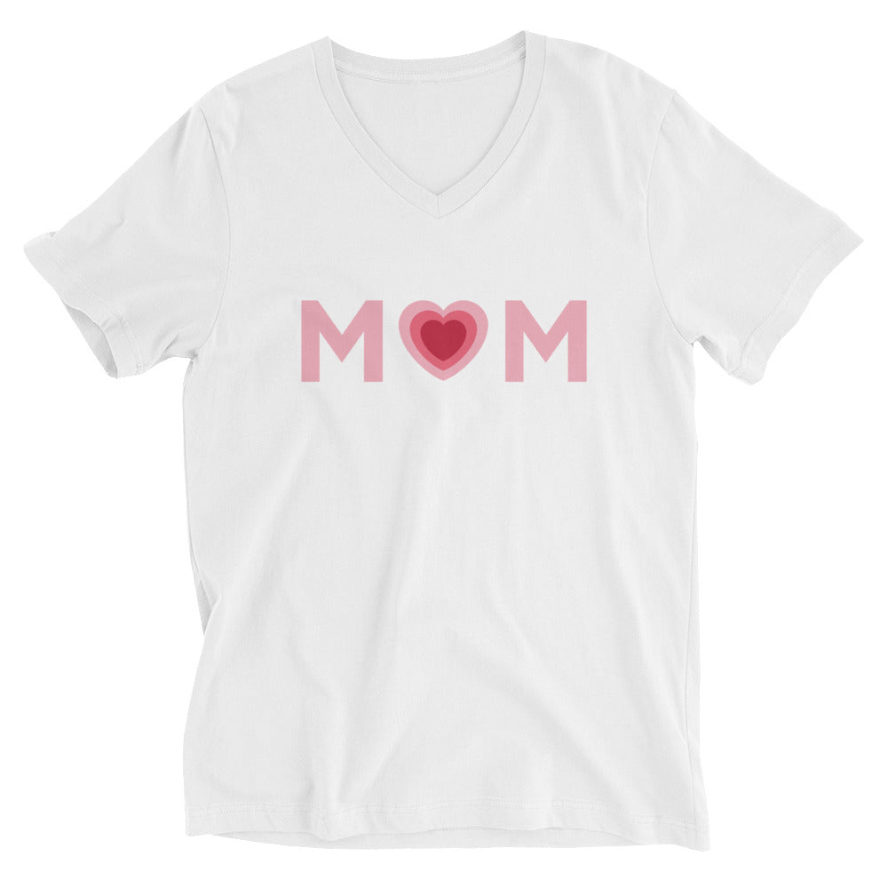 MOM Heart V-Neck T-Shirt