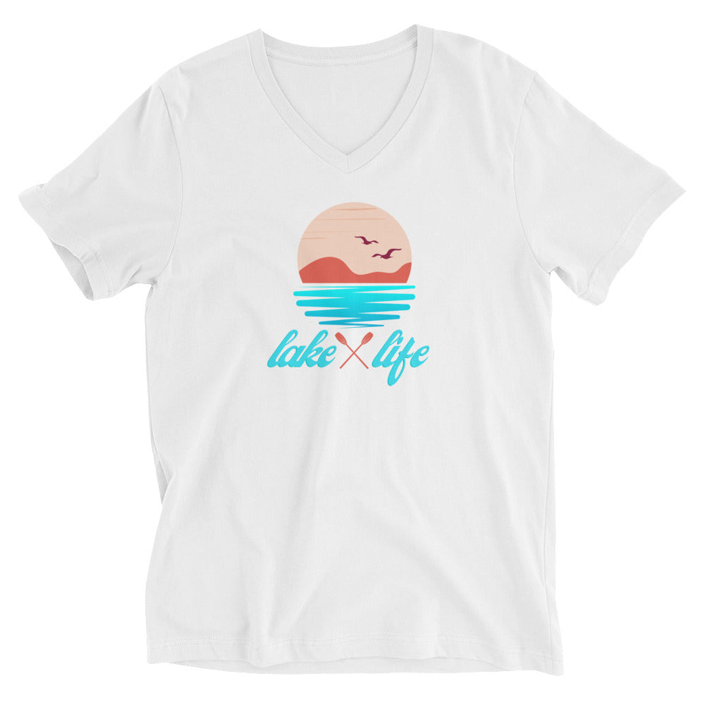 Lake Life V-Neck T-Shirt