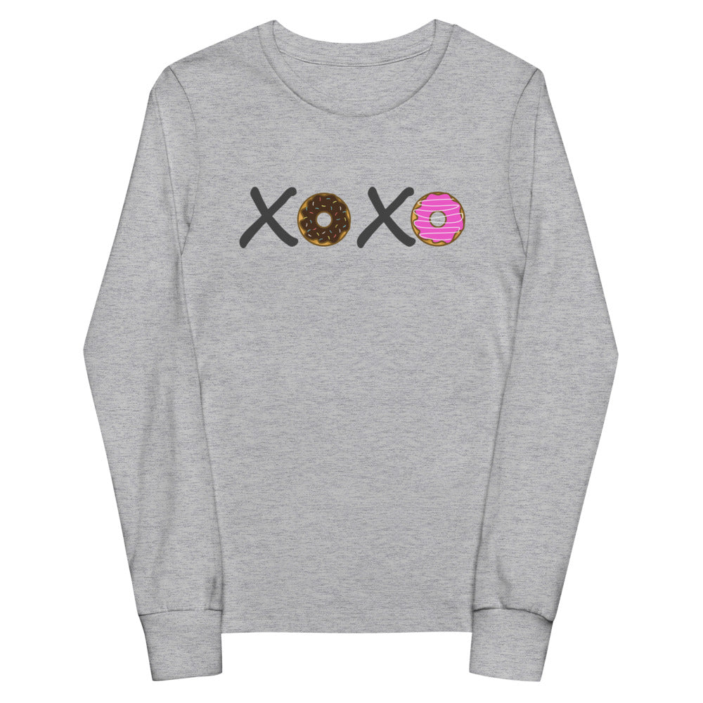 XOXO Donuts Youth Long Sleeve Tee (Several Colors Available)