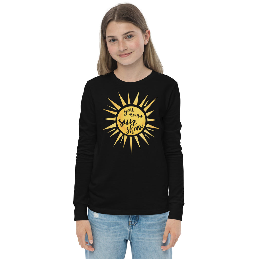 You Are My Sunshine Youth Long Sleeve Tee (Several Colors Available)