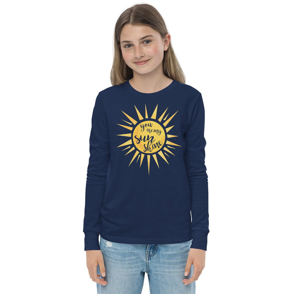 You Are My Sunshine Youth Long Sleeve Tee (Several Colors Available)