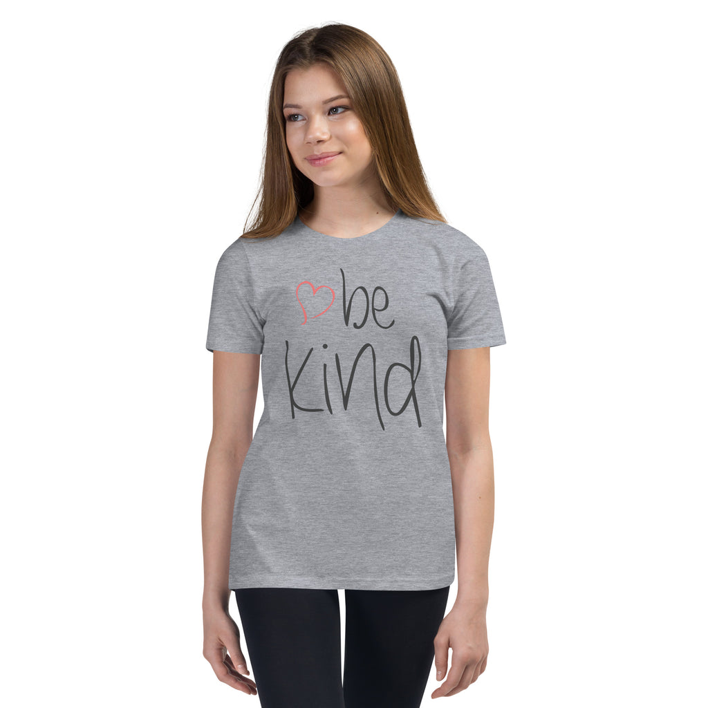 be kind Heart Youth Short Sleeve T-Shirt
