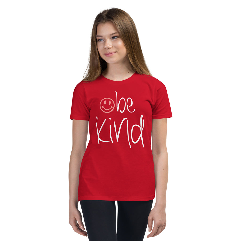 be kind Smile Youth Short Sleeve T-Shirt