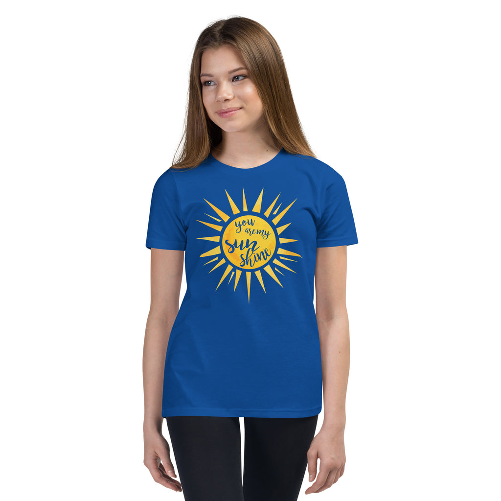 You Are My Sunshine Youth Short Sleeve T-Shirt (Several Colors Available)